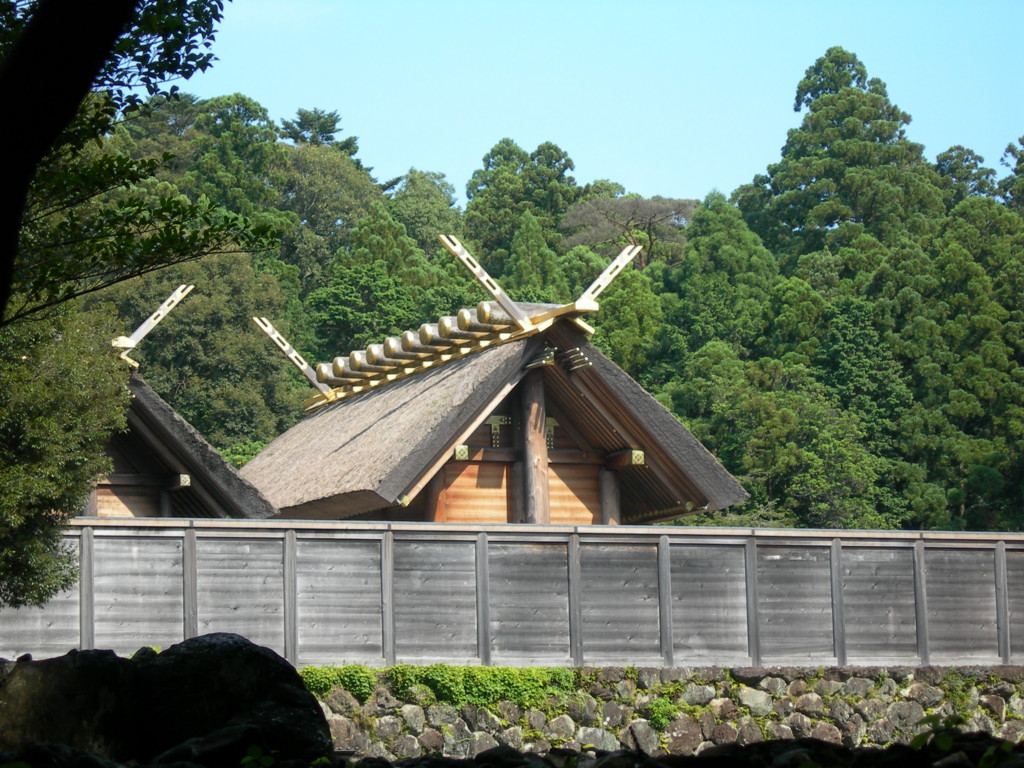 伊勢神宮 內宮 正宮 — 供奉天照大御神、神明造的最高神殿