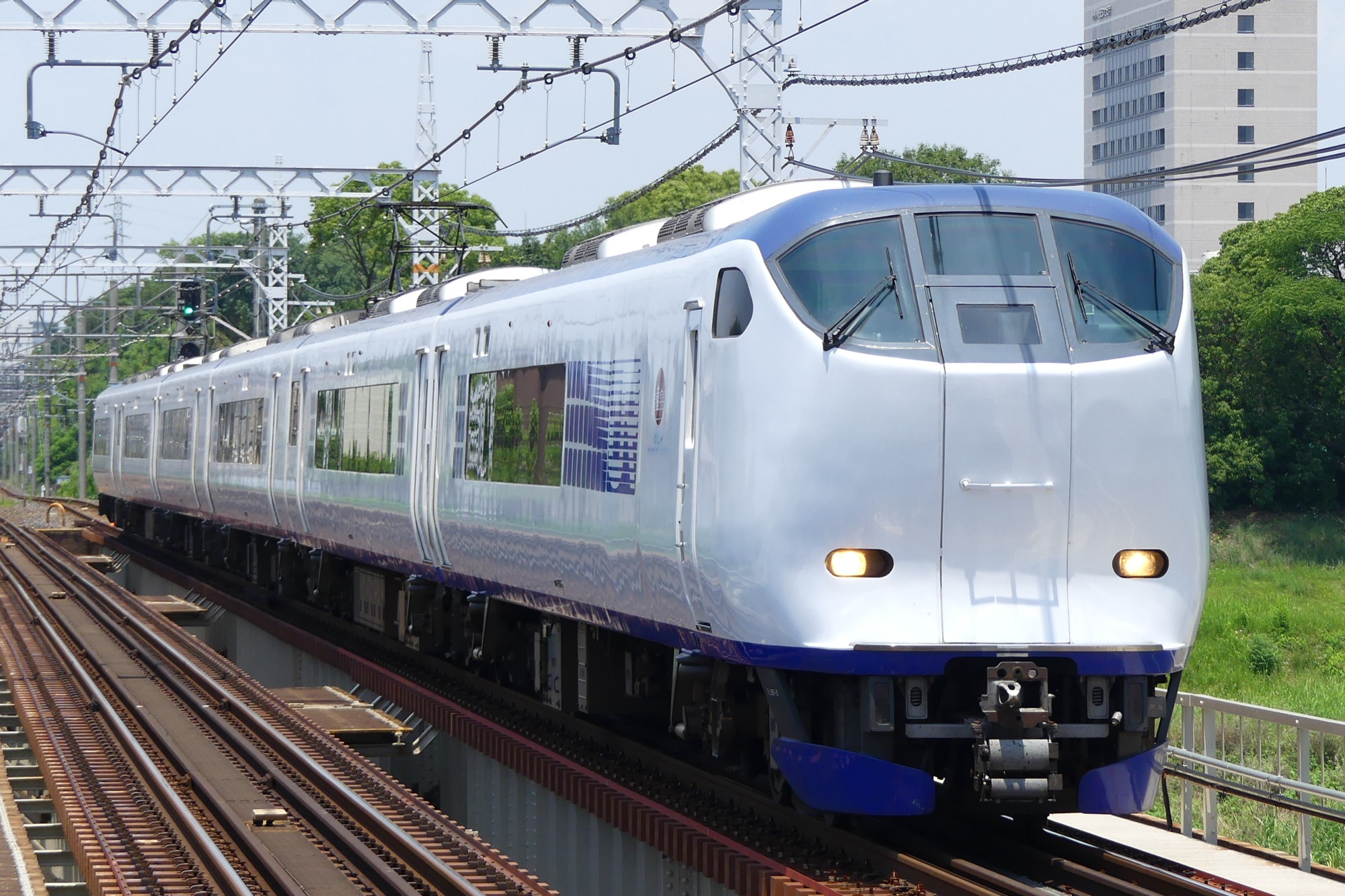 JR 西日本 特急 HARUKA（はるか）281 系電車外觀，關西機場直達京都