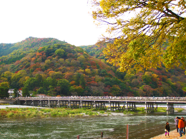 京都嵐山 渡月橋與紅葉 — 日本紅葉名所 No.1 評選常客之一