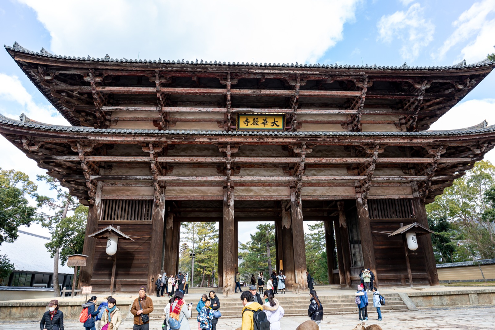 東大寺南大門（南大門）正面 — 國寶級山門、左右安置運慶快慶作金剛力士像