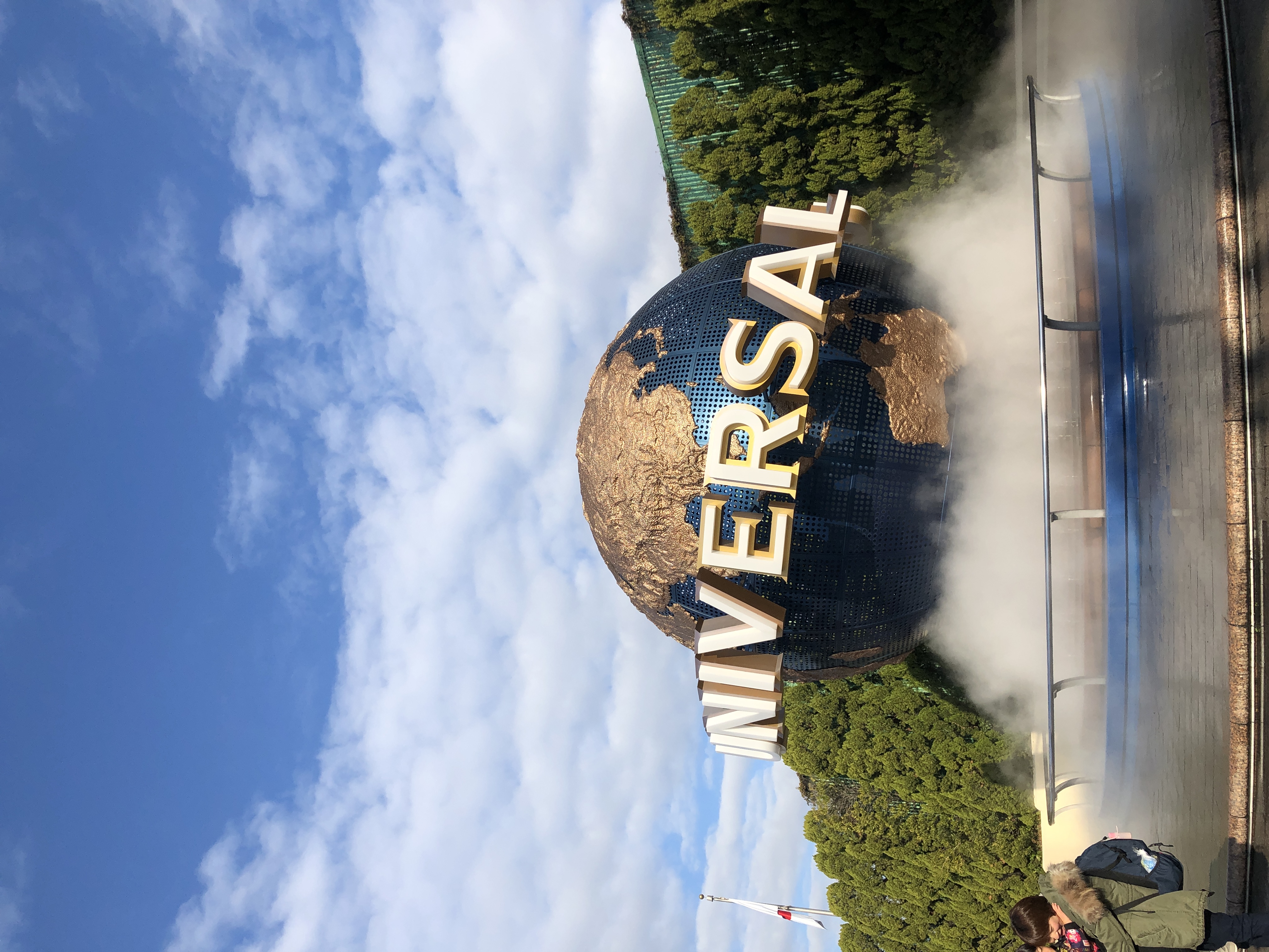 USJ（Universal Studios Japan）入口標誌建物 — 大阪此花區、2001 年開業