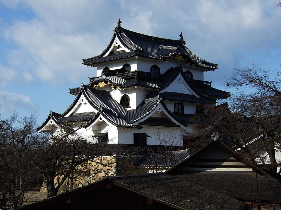彦根城天守閣，日本國寶四城之一，滋賀縣彦根市地標