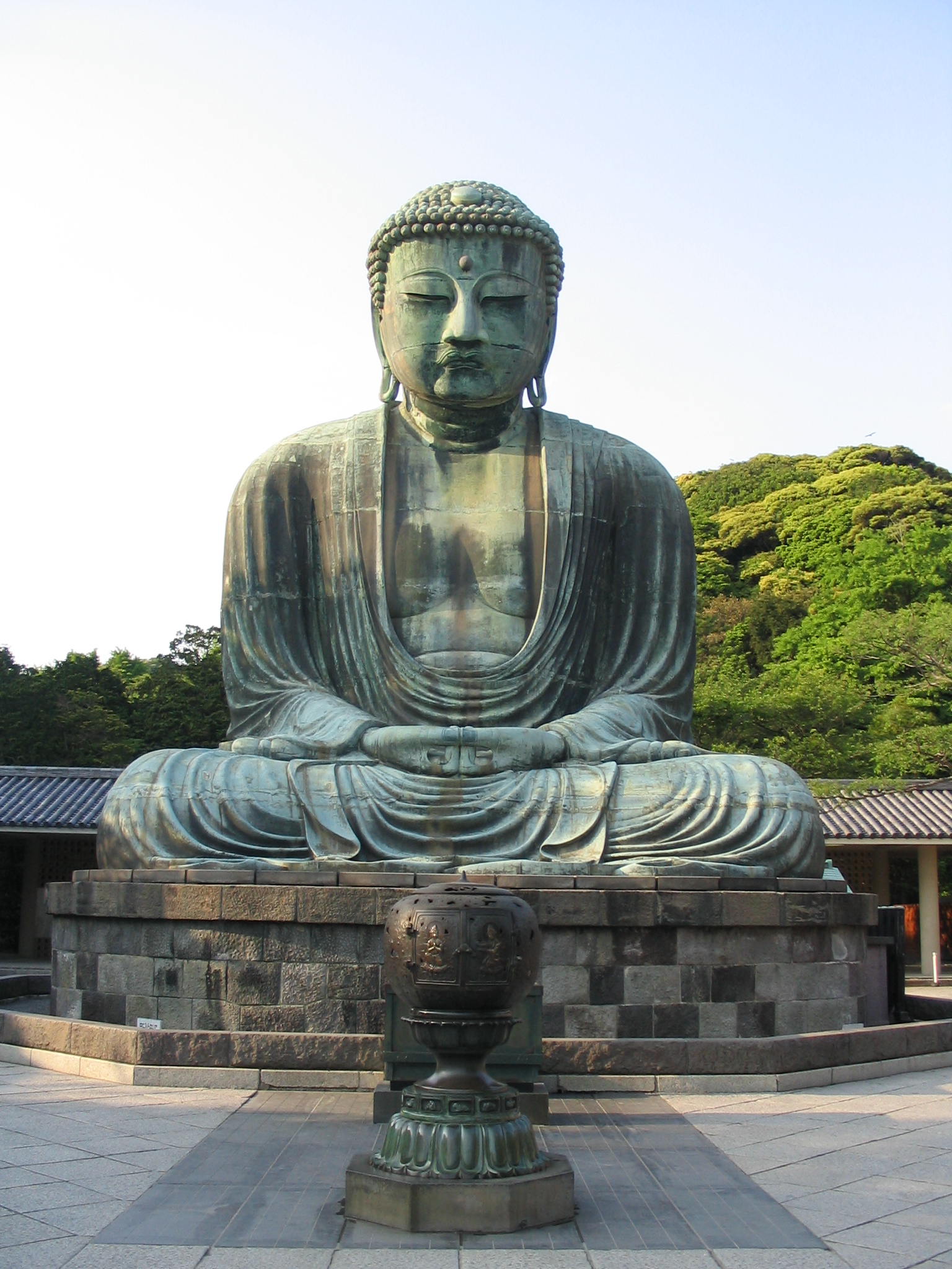 鎌倉大佛 高德院 — 13.35m 高青銅製國寶阿彌陀如來像
